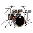 DW DEKTEX05TBC  DWe 5-piece Drum Kit Bundle - Curly Maple Burst 