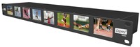 Osprey Video MVS-8 3G SDI Multiviewer with 8x 2" LCD Monitors