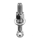 The Light Source ML-SBA-NH  Mega-Coupler Bolt Assembly with Hex Nut, Silver 