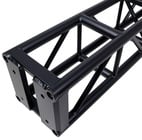 ProX XT-BT1208-BLK  8' BoltX Black Bolted 12" Professional Box Truss Segment, Black