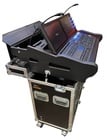 ProX XZF-CHMQ5001U  Flip-Ready Hydraulic Console Case for ChamSys MagicQ MQ500M with 1U Rack Space