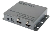 Gefen EXT-UHD600A-12-DS 4K Ultra HD 600 MHz 1:2 Scaler with EDID Detective and Audio De-Embedder