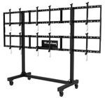 Peerless DS-C555-3X2  Digital Signage SmartMount Portable 3x2 Video Wall Cart