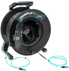 Camplex CMX-LTR02LCM1000 1000' 2-Channel LC Multimode Indoor-Outdoor Fiber Optic Snake Reel