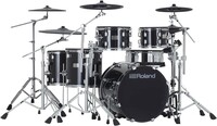 Roland VAD507-K [Demo Item] V-Drums Acoustic Design 506 Kit with Extra Floor Tom, Crash and Stand
