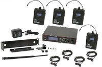 Galaxy Audio AS-1400-4P  Wireless Personal Monitor System, Bandpack