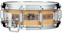 Tama AW455  50th 5.5 x 14" Limited Mastercraft Artwood Snare Drum, Natural with Wood Inlay