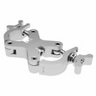 Global Truss X-Pro Swivel Clamp Slim SS Extra Heavy Duty 360 Degree Stainless Steel Swivel Clamp, 51mm, Silver