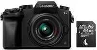 Panasonic DMC-G7KK 16MP 4K LUMIX G7 Camera Bundle