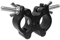 The Light Source MLSB-SW Mega-Coupler, Swivel and Steel Wingnut, Black