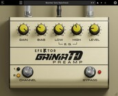 Kuassa Teknika Efektor Gainia TD Digital Preamp Pedal with Vintage Tube-Like Tones [Virtual]