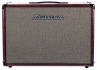Traynor YCX12WR Guitar Extension Cabinet, 1 x 12" Celestion Vintage 30, 60 Watts, Wine Red Leatherette Covering and Oatmeal Grille