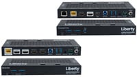 Liberty AV TU-HUC42-KIT TeamUp+ Series Dual or Single Screen Collaboration Switcher/Extender/Hub