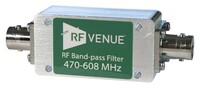 RF Venue BPF470T608  Band-pass Filter 470-608 MHz 