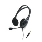 Williams AV MIC-145  Dual Headset Mic with TRRS 3.5mm Plug for Use with DLT 400 Transceiver Only