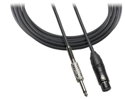 Audio-Technica ATR-MCU10  Microphone Cable, XLR to 1/4" 10FT 