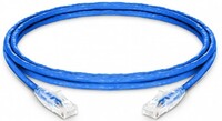 Belden C601106006 6' Cat6 Patch Cable, Blue