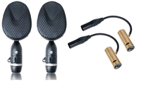 Coles 4038 Matched Pair Studio Ribbon Microphones, Stereo Matched Pair w/ 4071B Mount Matched Pr