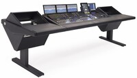 Argosy E-S4-5B-RR-B Eclipse for Avid S4 5' Wide Console Desk with Left and Right Racks