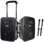 Anchor Liberty 3 Dual Hub 4 Mic Kit 2 Battery Powered PA Speakers with 4 Mics 