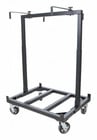 ProX X-STGX6 Universal Portable Rolling Dolly for 4' x 4' and 4' x 8' Stage Platforms, Supports 6-8 Units