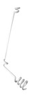 Audio-Technica AT8451(WH) Microphone Hanger Adapter, White