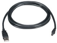 Black Box Network Svcs USB06-0006 USB 2.0 Cable, Type A Male to Type Mini-B Male, Black, 6'