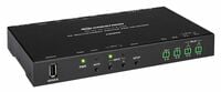 Crestron HD-RX-4K-210-C-E-POE DMPS Lite 4K Multiformat 2x1 AV Switch and Receiver with PoE+