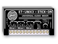 RDL STUMX3 [Restock Item] 3x1 Mic or Line Universal Audio Mixer
