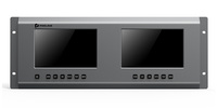 Pixelhue VM-DUAL  Dual-7" Rackmount Video Monitor 