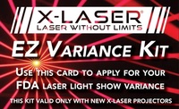 X-Laser EZ Variance Kit Variance Application Kit for New Lasers