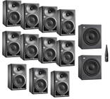 Neumann Immersive Audio Large Room Bundle (11) KH150 Studio Monitors, (2) KH750 Subwoofers, and (1) MA-1 Calibration Mic