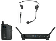 Audio-Technica ATW-1101/H System 10 Stack-mount 2.4 GHz Wireless System with PRO8HEcW Headworn Mic