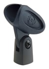 K&M 85035  Slip-In Microphone Clip, Black,17–21mm