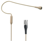 Audio-Technica PRO 92cW-TH Omnidirectional Condenser Headworn Microphone with cW Connector, Beige