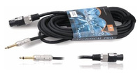 Technical Pro CQS1625  1/4'' to Speakon  Speaker Cable 25 ft 