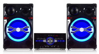 Technical Pro MS1000BT  Bluetooth 10" woofers shelf System w/ Wireless Mic 