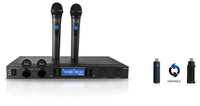 Technical Pro WMR52  Professional UHF Dual Rechargeable Wireless Microphone Syste 