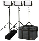 ikan LBX5-3PT-KIT Lyra Half x 1 Bi-Color Studio and Field LED 3-Light Kit