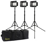 ikan MB4-3PT-KIT Mylo Mini Bi-Color 3-Point Light Kit with 3 MB4 LED Lights