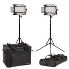 ikan MB8-2PT-KIT  Mylo MB8 Half x 1 Bi-Color LED 2-Point Light Kit