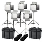 ikan RB10-5PT-KIT  Rayden Bi-Color 5-Point LED Light Kit with 5x RB10