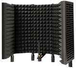 Technical Pro MKIS5B  Professional Vocal Isolation Reflection Sound Shield, Black