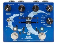 ikan Slöer Series Stereo Ambient Reverb Pedal, Blue Stereo Ambient Reverb with Five Algorithims 