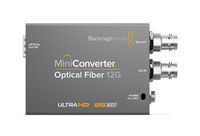 Blackmagic Design Mini Converter Optical Fiber 12G [Restock Item] 12G/6G/3G-SDI to Optical Fiber Compact Converter