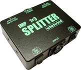 Whirlwind SP1X3LL Mic Splitter with 1 In, 1 Direct Out and 2 Isolated Outs