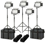 ikan RW5-5PT-KIT Rayden Daylight 5-Point LED Light Kit with 5 x RW5