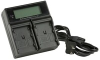 ikan ICH-KDUAL-900  Dual Charger for Canon 900 Style Batteries