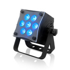 MEGA-LITE Baby Color Q70 7 10-watt LEDs and less than a 5" square body