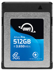 OWC OWCCFXB4P00512  512GB OWC Atlas Pro CFexpress 4.0 Type B Memory Card 